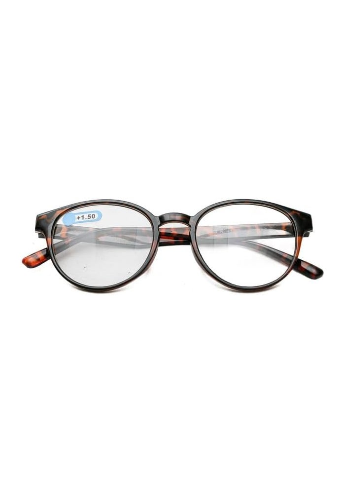 DAISO Boston Style Reading Glasses with +1.5 Magnification - Image 1